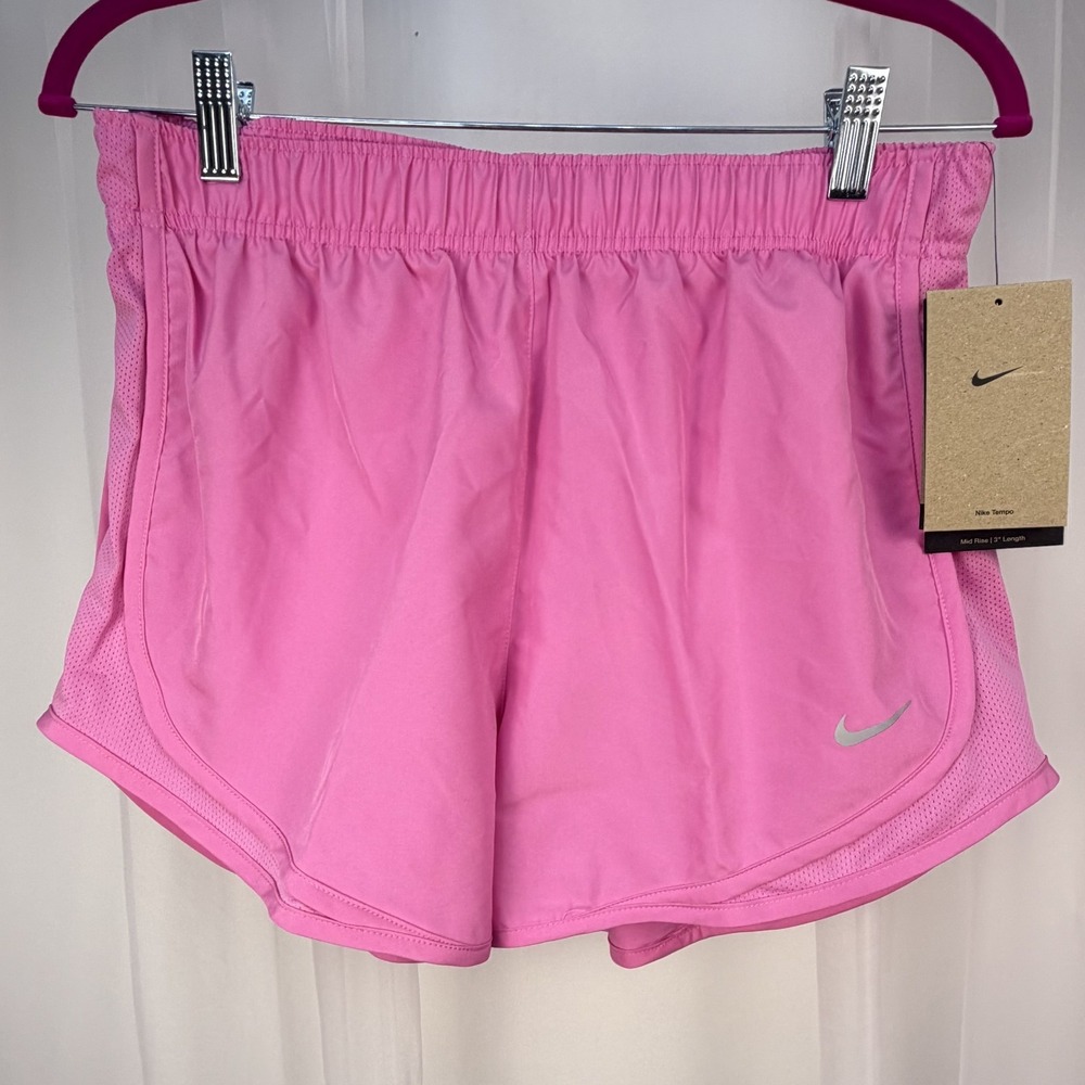 Nike‎ Tempo Women's Dri-FIT Mid-Rise Brief-Lined Running Shorts Size M